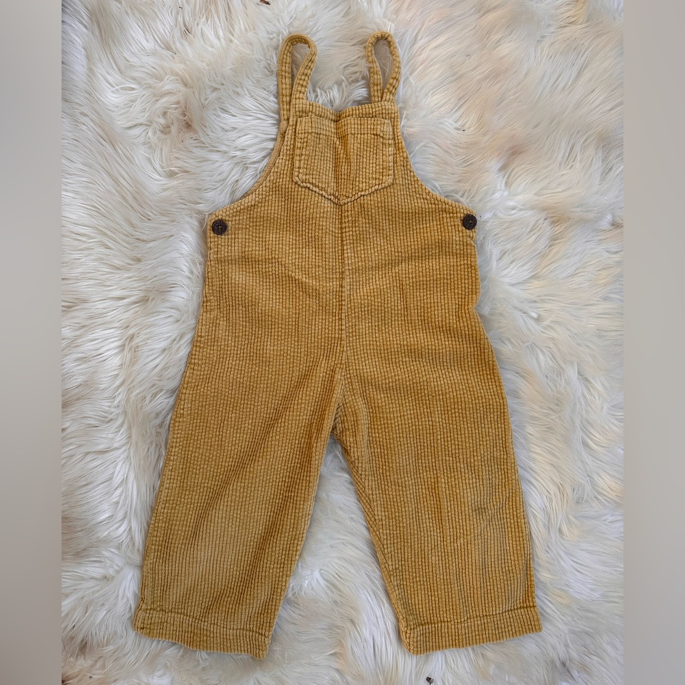 Zara Tan Overalls size 3-4T